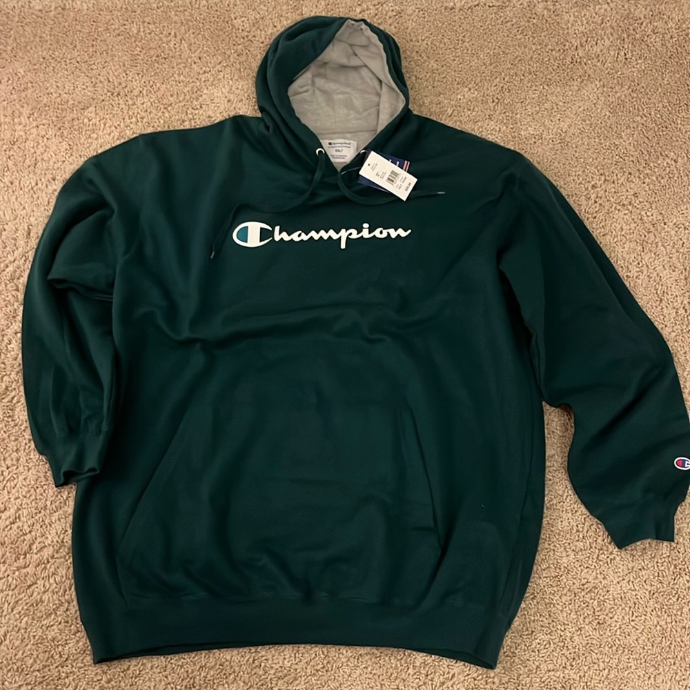 Host pic 🔥New mens big and tall champion graphic hoodie size 3xlt